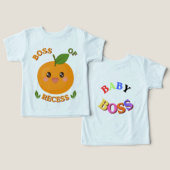 T-shirt Enfant "Big Boss" (Design Recto & Verso)