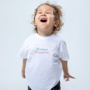 T-shirt enfant bleu et rose