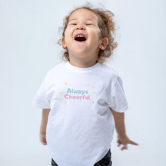 T-shirt enfant bleu et rose