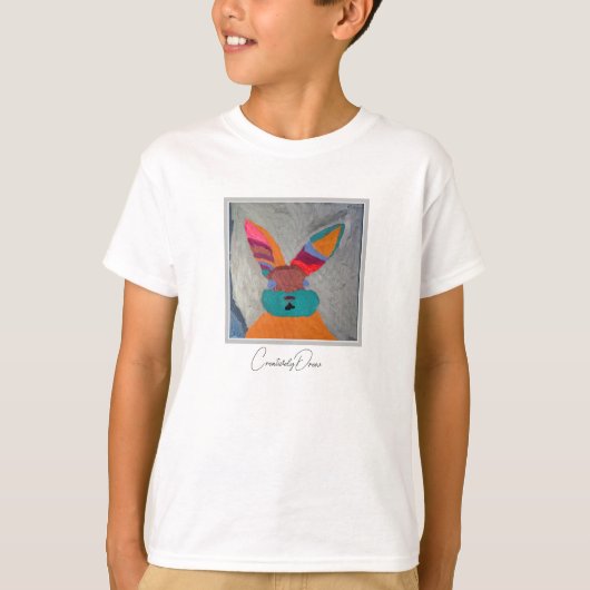 T-shirt enfant Bonnie Bunnie - CreativeDrew (Devant)