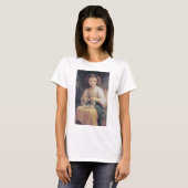 T-shirt Enfant Braiing a Crown, Bouguereau (Devant entier)