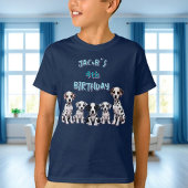 T-shirt Enfant Chien dalmate fête d'anniversaire