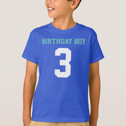 T-shirt Enfant d'anniversaire 3 (Devant)