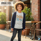 T-shirt Enfant d'anniversaire - Élégant minimaliste