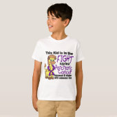 T-shirt Enfant dans le combat contre le Cancer (Devant entier)