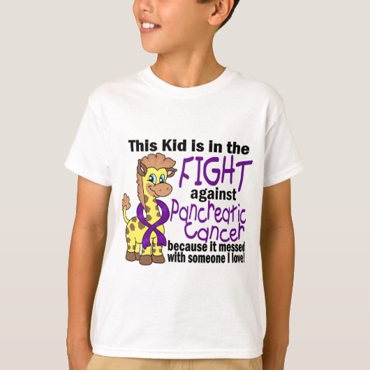 T-shirt Enfant dans le combat contre le Cancer (Devant)