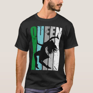T-shirt Enfant Danse Reine Anniversaire Couleur Princesse
