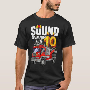 T-shirt Enfant de 10 ans Camion d'anniversaire Garçon Pomp