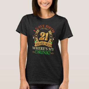 T-shirt Enfant de 21 ans Fils fille Anniversaire 21e Bir