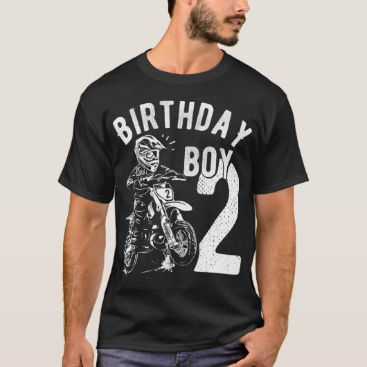 T-shirt Enfant de 2 ans - Enfant d'anniversaire - Vélo de  (Devant)
