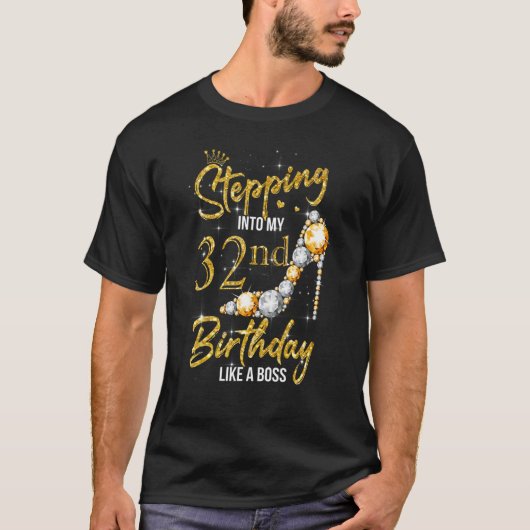 T-shirt Enfant De 32 Ans Entrant En Mon 32E Anniversaire C (Devant)