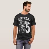 T-shirt Enfant de 5 ans - Enfant d'anniversaire - Vélo de (Devant entier)