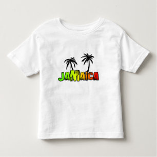 T-shirt enfant de cocotiers jamaïcains