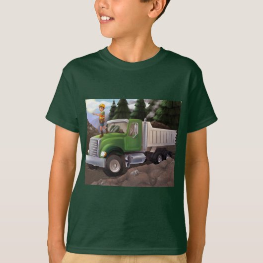 T-shirt Enfant de construction (Devant)
