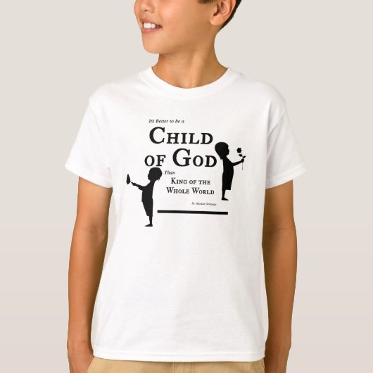 T-shirt Enfant de Dieu (Devant)