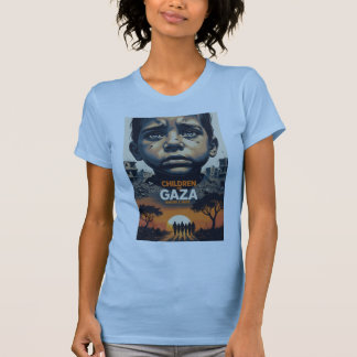 T-shirt enfant de Gaza : faim et siège