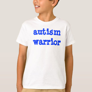 T-shirt Enfant de guerrier d'autisme