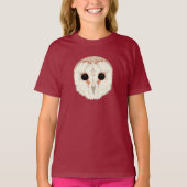 T-shirt enfant de la chouette de la grange (Devant)