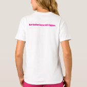 T-shirt Enfant de la fête d'anniversaire (Dos)