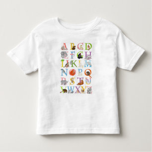 T-shirt enfant de l'animal ABC