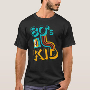 T-SHIRT ENFANT DES ANNÉES 80 - AMATEURS DE CASSETTE