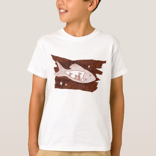 T-Shirt (Enfant) des furets spatiaux (Devant)