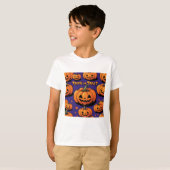 T-shirt enfant d'Halloween (Devant entier)