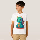 T-shirt enfant dragon bébé (Devant entier)