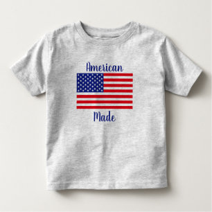 T-shirt enfant drapeau américain