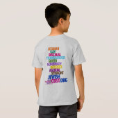 T-shirt enfant du 50e anniversaire de la CBST (Dos entier)
