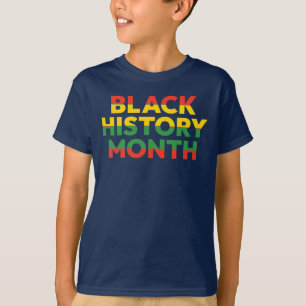 T-shirt enfant du Mois de l'histoire noire