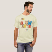 T-shirt Enfant en bas âge T - Blocs de Borg (Devant entier)
