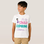 T-shirt Enfant Expirant Bientôt (Devant entier)