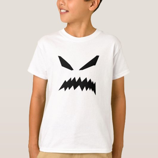 T-shirt enfant fantôme effrayant (Devant)