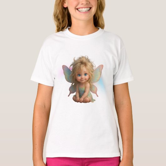 T-shirt Enfant fée, bébé fée (Devant)