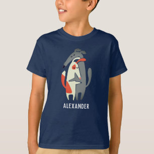 T-shirt enfant Galgo et Podenco customisé