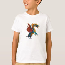 T-shirt enfant graphique dragon