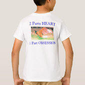 T-shirt enfant H2O natation (Dos)