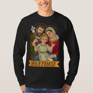 T-shirt Enfant Jésus, Vierge Marie et St Joseph