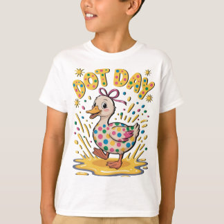 T-Shirt Enfant Jour du Point Canard Fantaisiste –