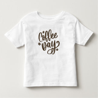 T-shirt enfant journée café
