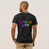 T-shirt Enfant Kandi multicolore (Dos entier)
