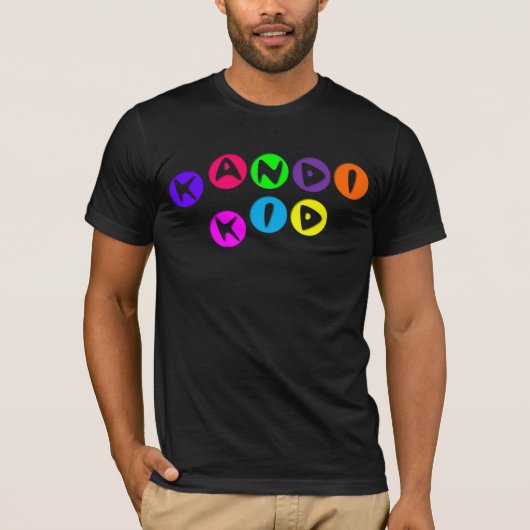 T-shirt Enfant Kandi multicolore (Devant)