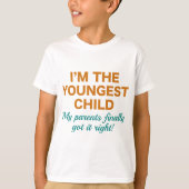 T-shirt Enfant le plus jeune (Devant)