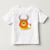 T-shirt enfant Lion tatoué (Devant)