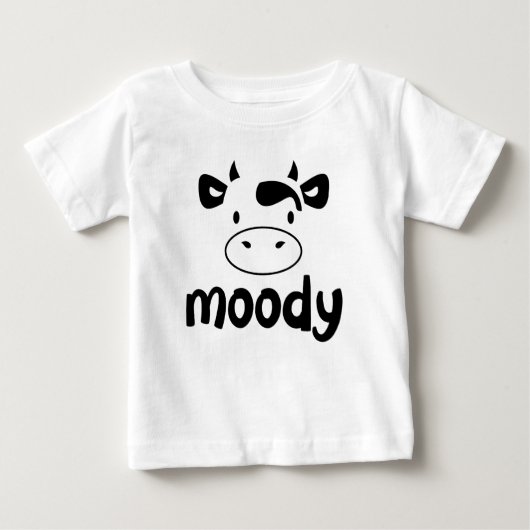 T-shirt enfant "Moody Cow" (Devant)