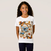 T-shirt enfant papillon (Devant entier)
