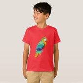 T-shirt enfant Parrot Paradise (Devant entier)