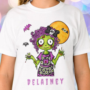 T-shirt Enfant personnalisé Zombie Baker Halloween