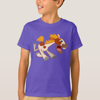 T-shirt enfant Pinto Horse caricaturale animé